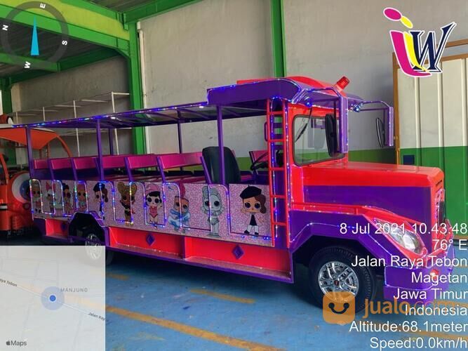 Kereta Mini Tayo Biru - Odong Odong Mobil Wisata