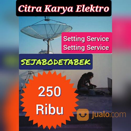 Service Di Gelora Tanah Abang Termurah & Pasang Baru Antena Tv Parabola