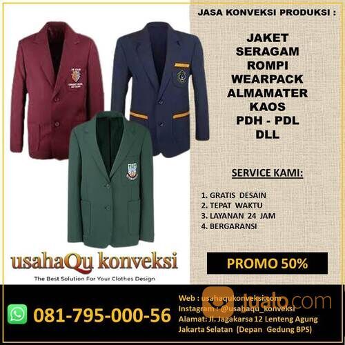 Jasa Bikin Almamater Almet Murah Di Jakarta Selatan - UsahaQu Konveksi