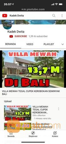 Rumah Sewa Cluster Tukad Badung Renon Denpasar