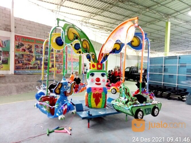 Kereta Mall - Odong Odong Komedi Putar Safari Gerobak Badut