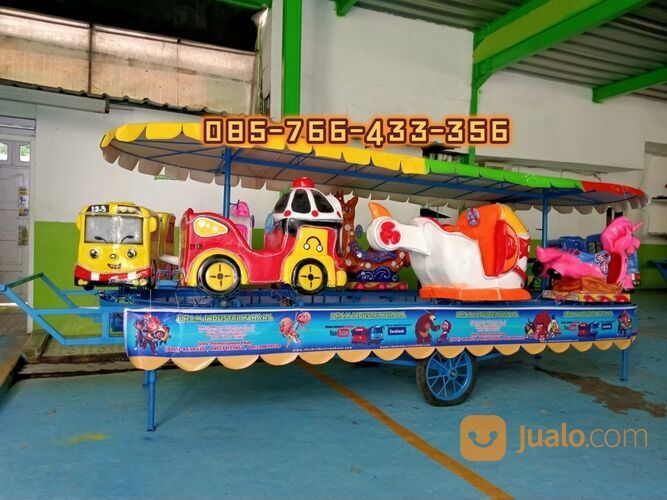 Kereta Mall - Odong Odong Komedi Putar Safari Gerobak Badut