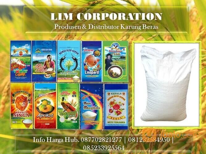 Ready Berbagai Jenis Karung Plastik Beras, Harga Dan Kualitas Terbaik!