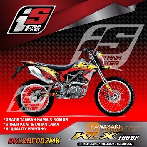 Stiker Motor KLX Call/WA 0815 6600 888 Stiker Decal KLX 150 Tegal