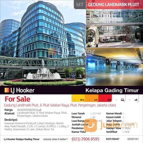 Gedung Landmark Pluit, Jl. Pluit Selatan Raya, Pluit, Penjaringan, Jakarta Utara