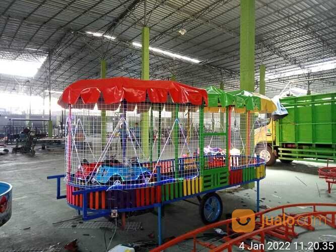 Odong Mandi Bola Gerobak Full Lampu