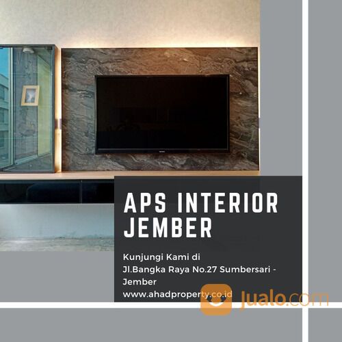 TERMURAH !! BACKDROP TV MINIMALIS JEMBER