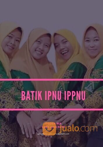 TERBAIK!! Seragam Batik IPPNU Surakarta, WA 0858-6961-9478