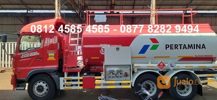Hino Truk Tangki Pertamina 16000 Liter BBM Solar Industri SPBU