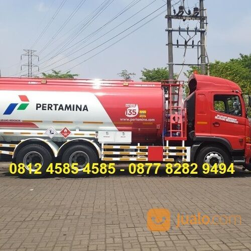 Hino Truk Tangki Pertamina 16000 Liter BBM Solar Industri SPBU