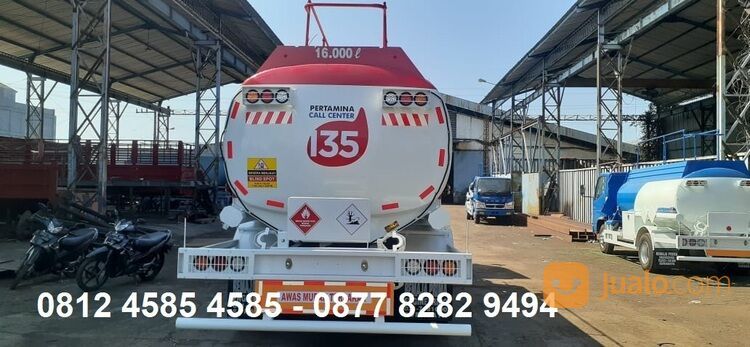Hino Truk Tangki Pertamina 16000 Liter BBM Solar Industri SPBU