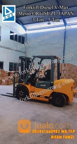 Forklift Mesin Isuzu 3 Ton 3 Meter Murah Di Solo