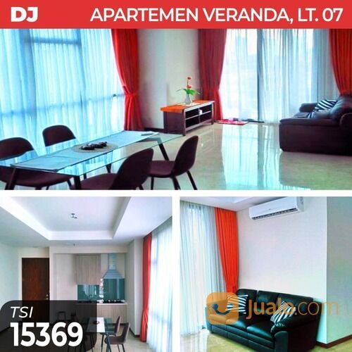 (TSI/15369) Apartemen Veranda, Puri Indah, Jakarta Barat, 95 M, Lt. 07, PPJB