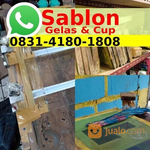 Plastik Cup Sealer Sablon Printing Plastik Hd