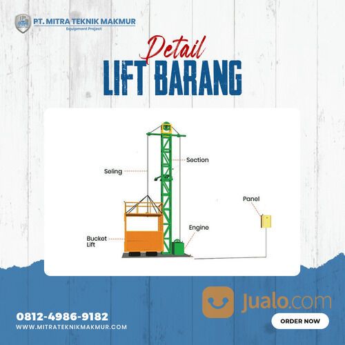Sewa Lift Barang Proyek Dumai / Sewa Alimak Dumai - PT Mitra Teknik Makmur