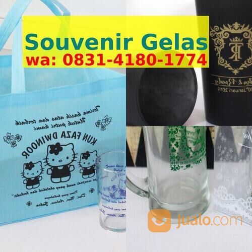 Gelas Souvenir Pekalongan