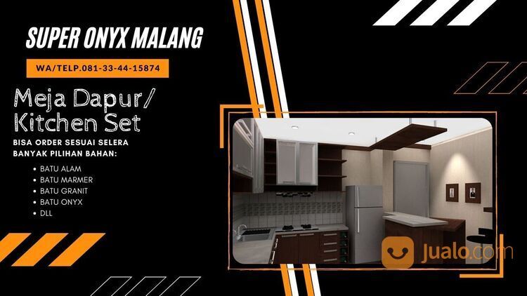 PROMO!! Supplier Countertop Meja Dapur Marmer Granit Malang