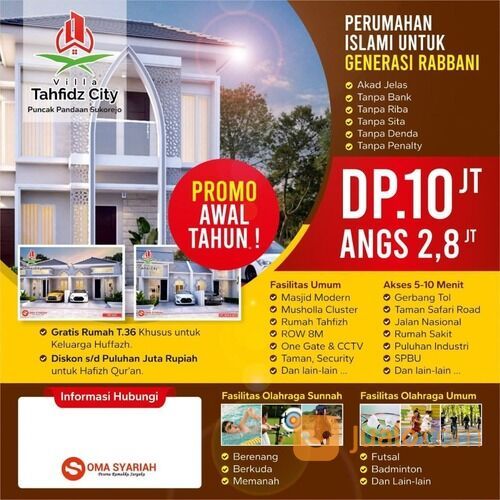 Rumah Villa Murah Hawa Sejuk Pandaan Promo DP 10jt