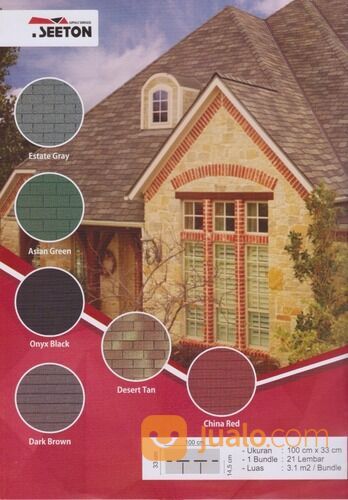 GENTENG ASPAL BITUMEN SEETON