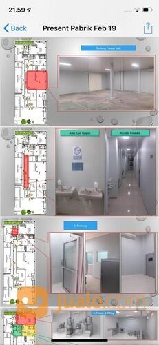BANGUNAN PABRIK KAWASAN INDUSTRI JABABEKA