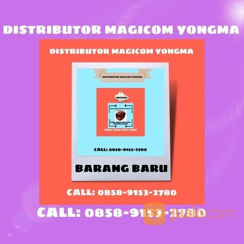 Distributor Magic Com Yongma Merah Kabupaten Tuban