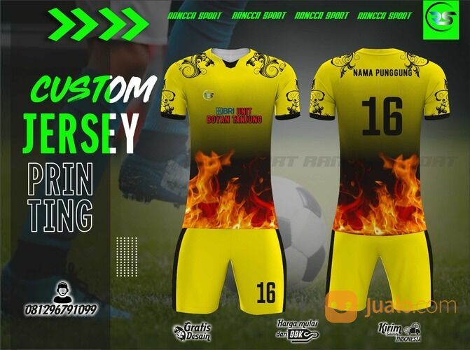 Jersey Futsal Batik Best Seller 2023