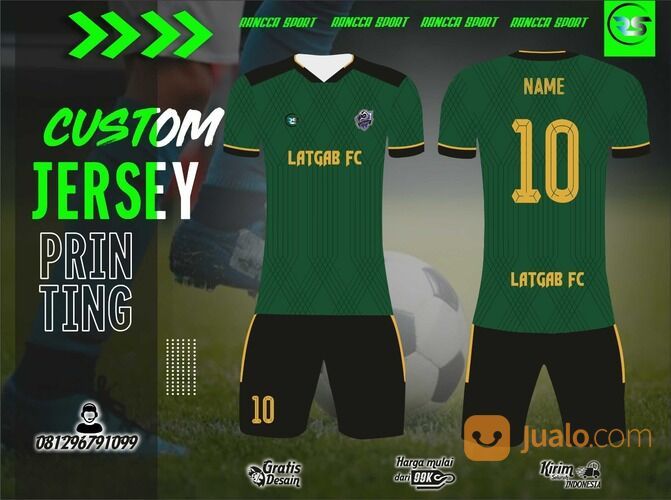 Jersey Futsal Custom Printing 2023 (Rangga Konveksi)