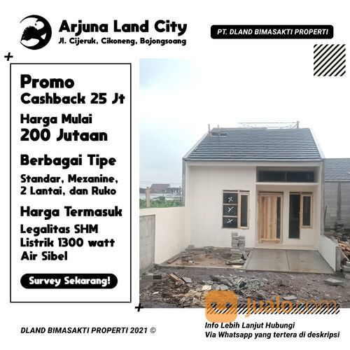 Cluster Minimalis Bandung Arjuna Land City Cikoneng