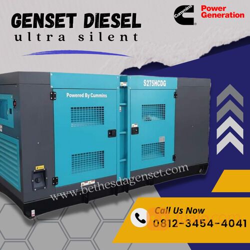 GENSET CUMMINS 50 KVA - SILENT GENSET