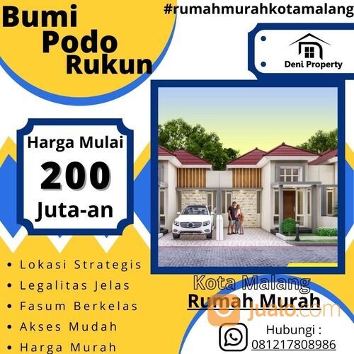Rumah Murah Dan Luas Di Perumahan Bumi Podo Rukun Dau