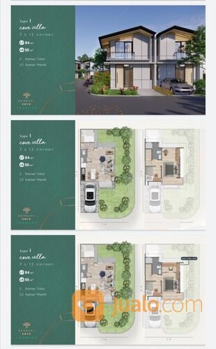 Rumah Mungil Murah Cendana Cove Verdant Tipe Vila Lippo Karawaci Tangerang