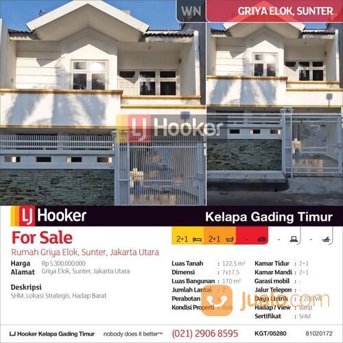 Rumah Griya Elok Sunter, Jakarta Utara