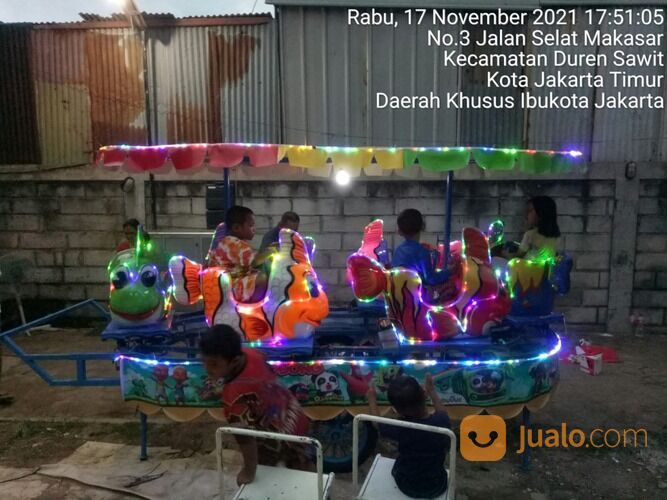 Odong Odong Kereta Panggung Nemo - Kora Kora Kereta Mini Wisata