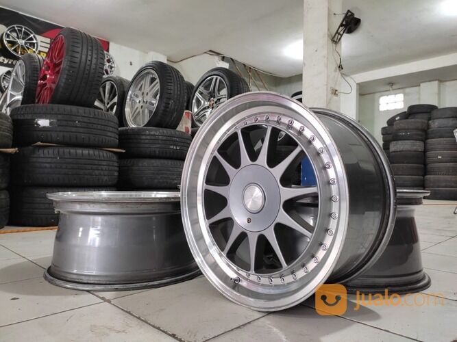 Velg Murah Model Hsr Hartge Ring 17 Pcd 4x100-4x114,3 Grey Polish