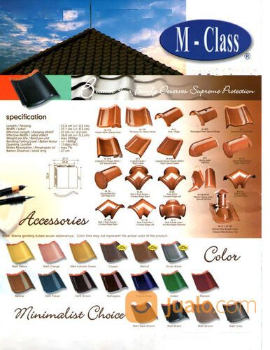 ATAP GENTENG KERAMIK M-CLASS