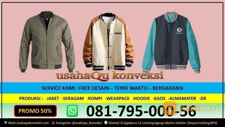 Konveksi Jaket Custom Di Jakarta Selatan - UsahaQu Konveksi