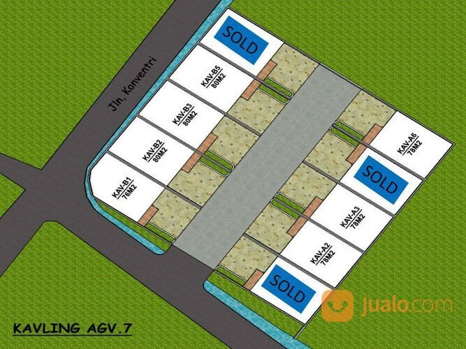 Cluster Amanah Garden Village 7 Dekat Tol Bintaro