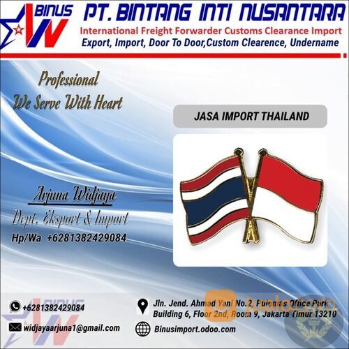 Jasa Import Dari Thailand