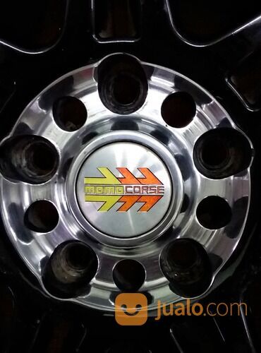 Velg MOMO CORSE Black Polished Ring 17 Pcd 5x114