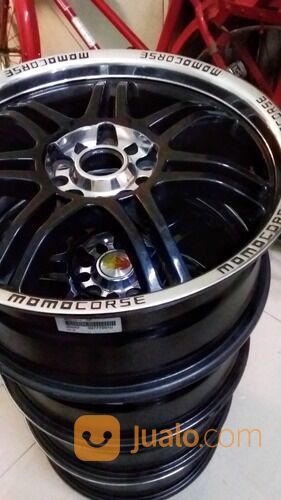 Velg MOMO CORSE Black Polished Ring 17 Pcd 5x114