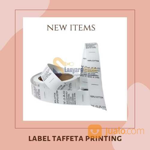 Pabrik Cetak Label Taffeta Terlengkap Dan Termurah Bergaransi Klik LabelBajumu.Com