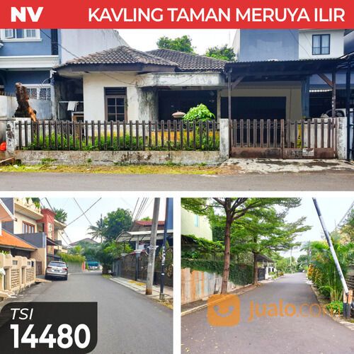 (TSI/14480) Kavling Taman Meruya Ilir, Jakarta Barat, 10x20 M, SHM