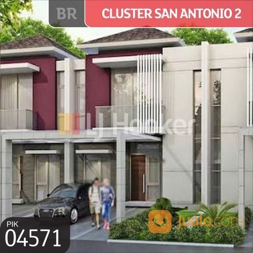 Rumah Cluster San Antonio 2 PIK 2, Tangerang, Banten
