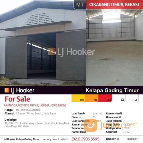 Gudang Cikarang Timur, Bekasi, Jawa Barat