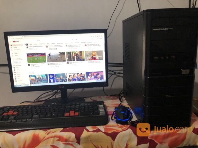 Komputer PC (CPU Dan Monitor) Plug And Play