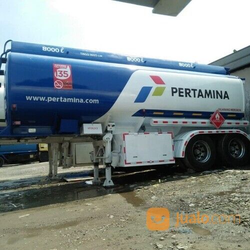 TANGKI 24.000 LITER TANGKI BBM TRAILER PERTAMINA