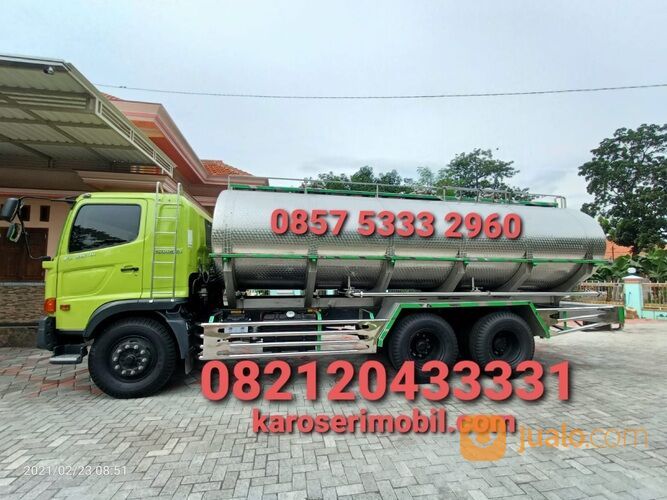 TANGKI STAINLESS 16.000 LITER TANGKI SUSU TANGKI AIR TANGKI KIMIA TANGKI CHEMICAL