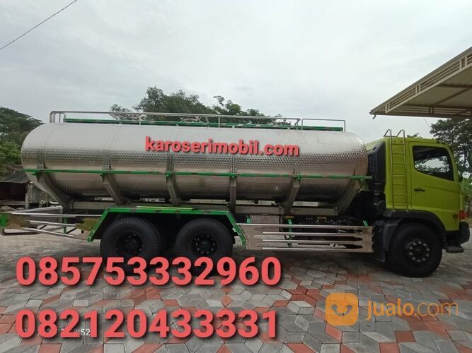 TANGKI STAINLESS 16.000 LITER TANGKI SUSU TANGKI AIR TANGKI KIMIA TANGKI CHEMICAL