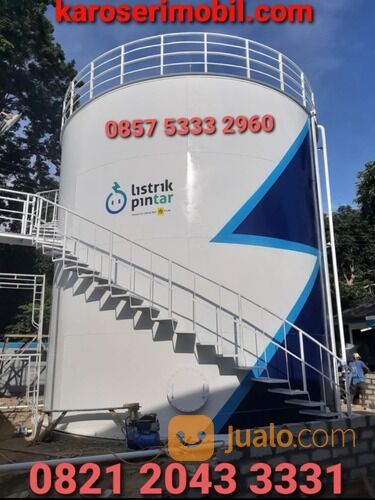 TANGKI TIMBUN 300.000 LITER TANGKI TIMBUN 300 TON KONTRAKTOR TANGKI TIMBUN JASA PEMBUATAN TANGKI