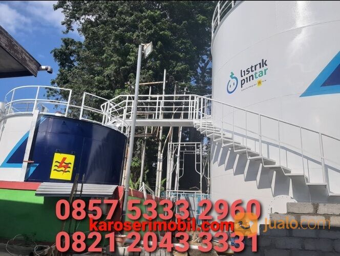 TANGKI TIMBUN 300.000 LITER TANGKI TIMBUN 300 TON KONTRAKTOR TANGKI TIMBUN JASA PEMBUATAN TANGKI